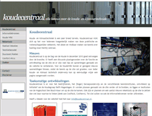 Tablet Screenshot of koudecentraal.nl